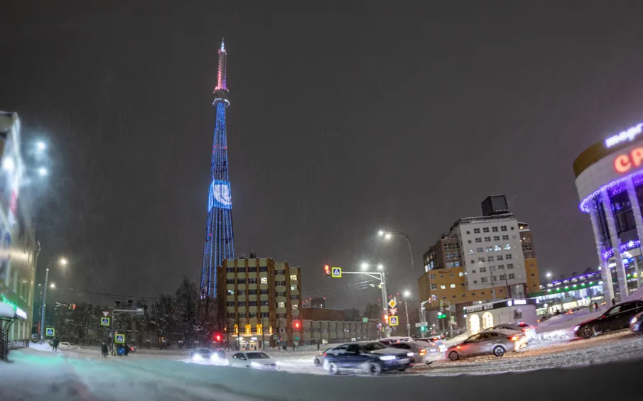 Нижегородская телебашня включит праздничную подсветку к юбилею ННГУ